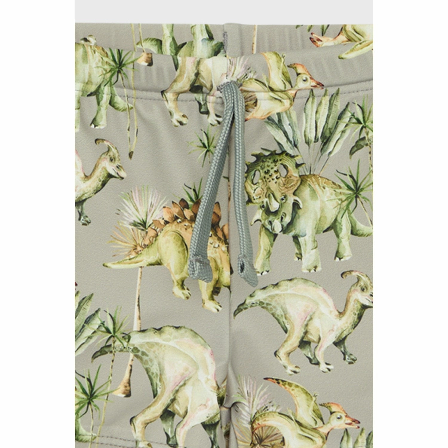 Hust & Claire Seagrass Haki Swimming Trunks
