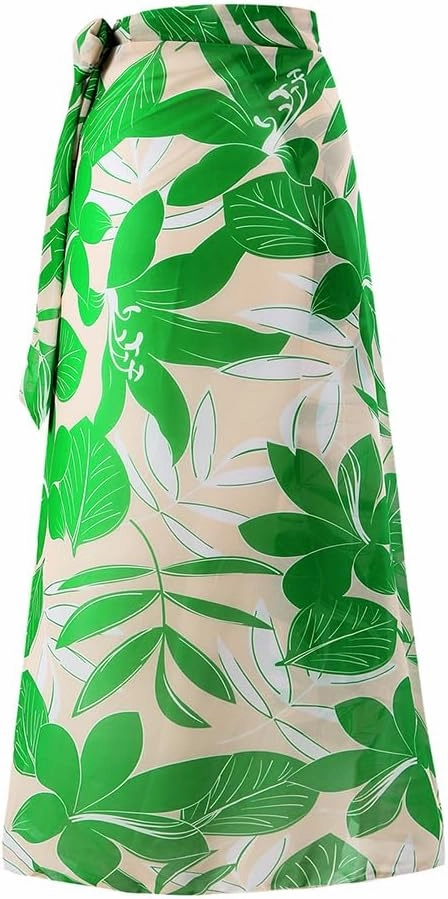 IBAKOM One Piece Swimsuit for Women with Matching Swim Long Skirt Sexy Push Up Bathing Suits Two Pieces Bikini Set