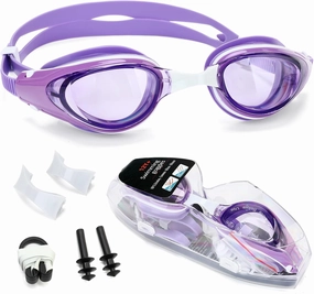 iGym Swim Goggles ShortSighted,Nearsighted Optical Swimming Goggles Anti-Fog UV Protection Adjustable Buckle For Women Men