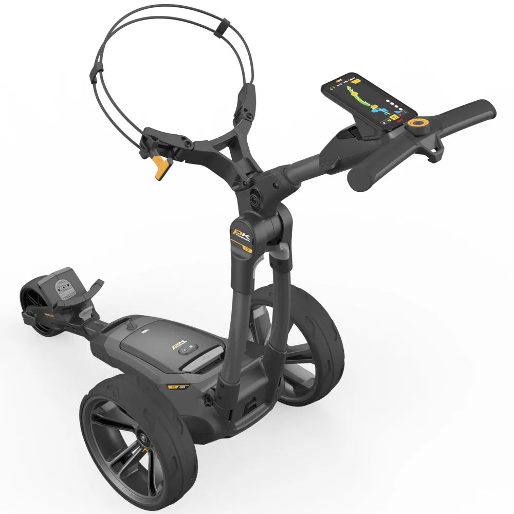 PowaKaddy CT12 GPS EBS Electric Trolley - Gun Metal - 2025, Electric golf trolley, Forged vs cast irons