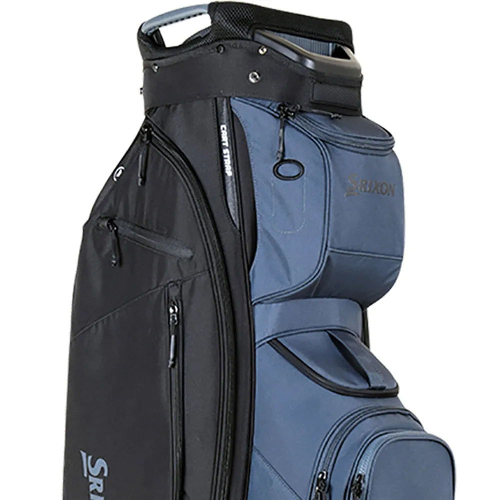 Srixon Premium Cart Bag - Black/Slate, Golf scorecard holder, Golf club regripping kit, Low compression golf balls