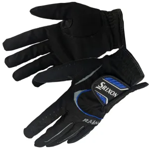Instant Classic Srixon Rain Golf Gloves (Pair) - Black Moving Fast, Black Friday golf deals