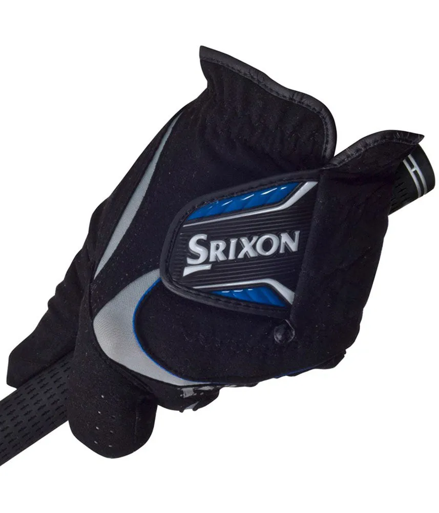 Srixon Rain Golf Gloves (Pair) - Black, Low compression golf balls