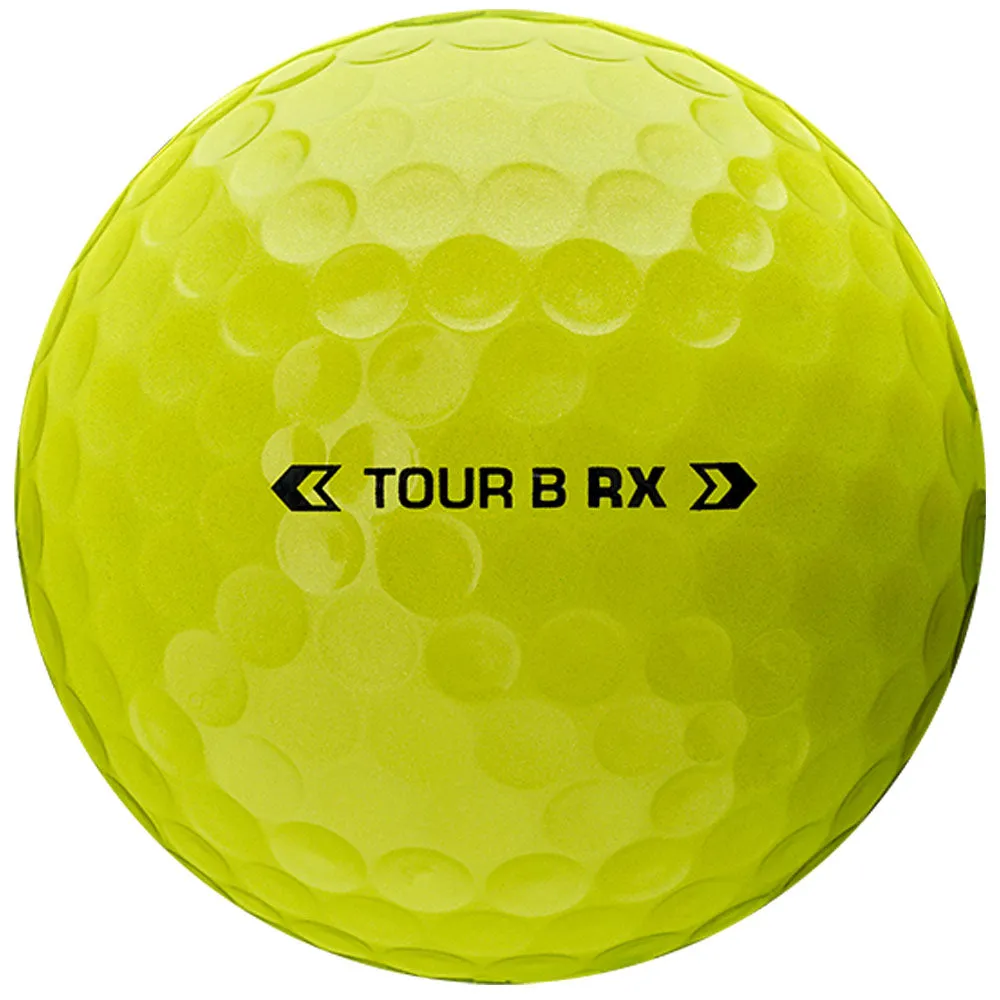 Bridgestone TOUR B RX Golf Balls - Yellow - 12 Pack, Cyber Monday golf discounts, Forged vs cast irons, Leather golf gloves
