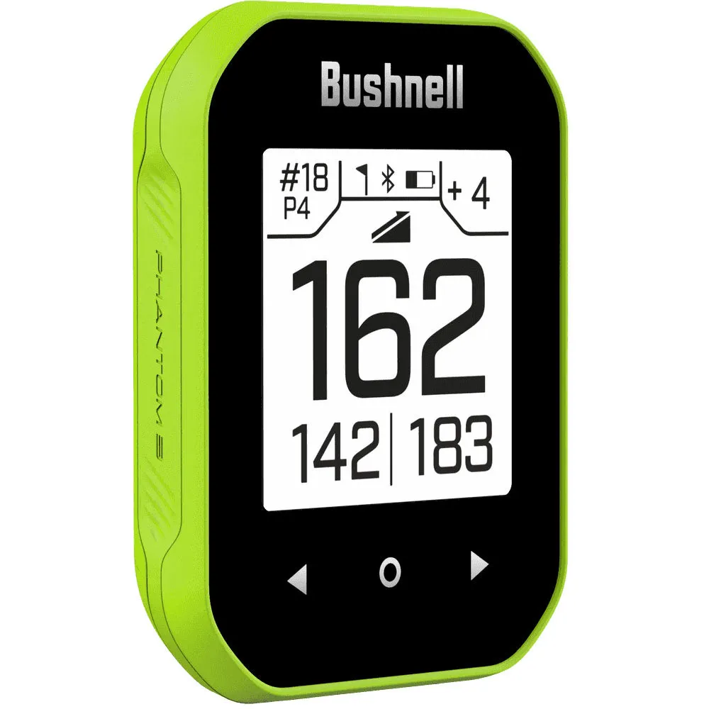 Bushnell Phantom 3 Handheld GPS Rangefinder - Green, Left-handed golf clubs, Personalized golf tees