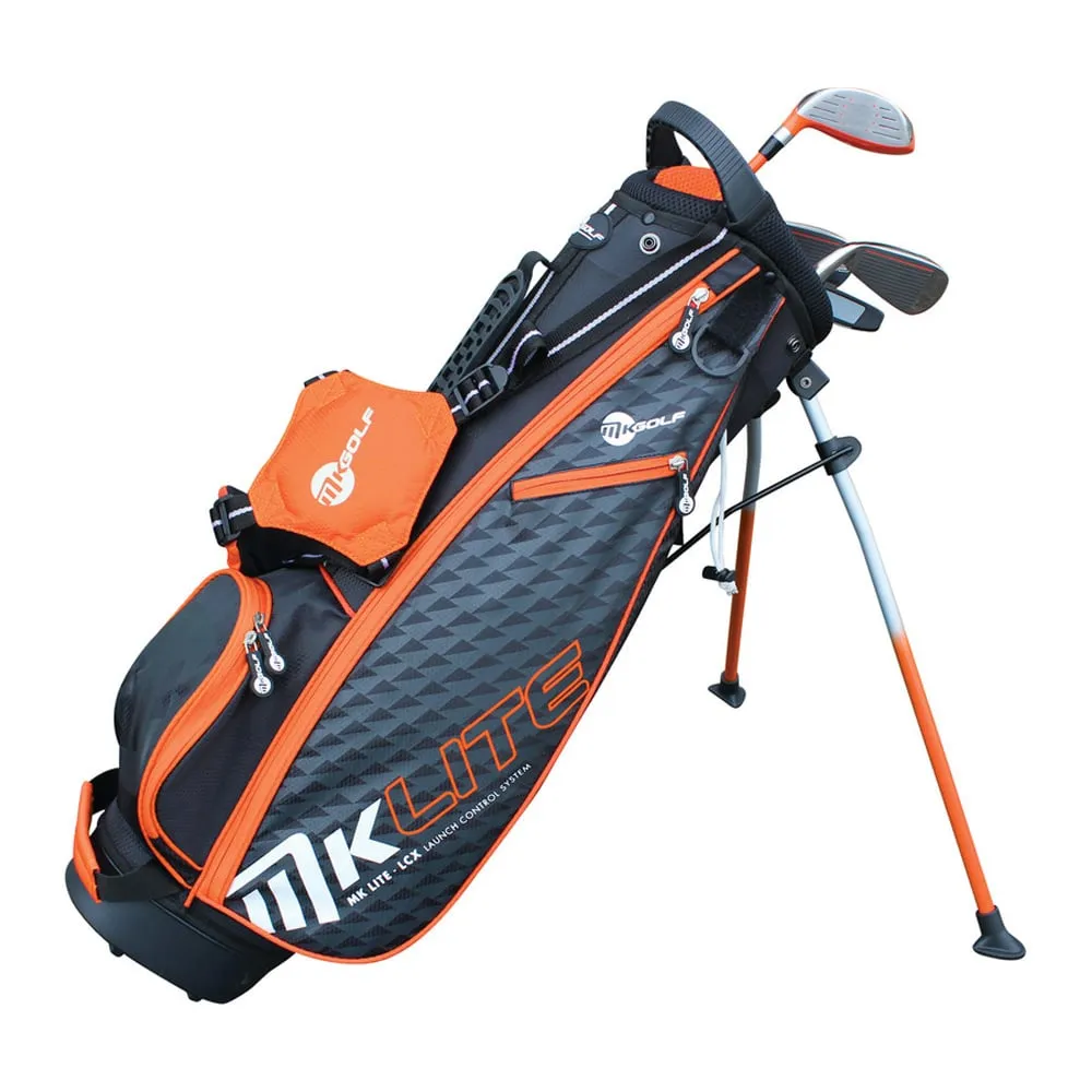 Instant Favorite Mkids Junior Lite Half Set  - Orange (49 Inch Tall) (Ages 6-8) Top-Rated, Summer golf shoes, Yellow golf balls