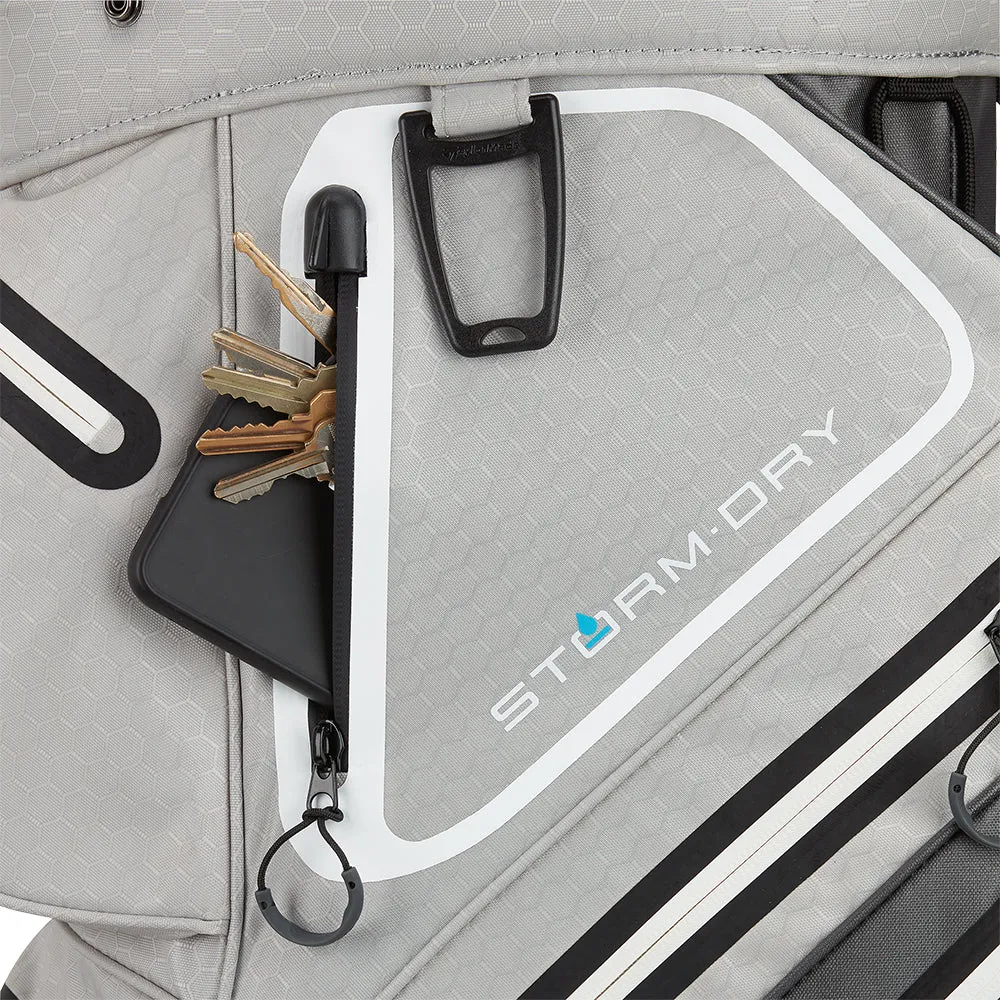 TaylorMade StormDry Cart Bag - Dark Grey/Light Grey, Golf club sets under $500, Bluetooth golf speaker