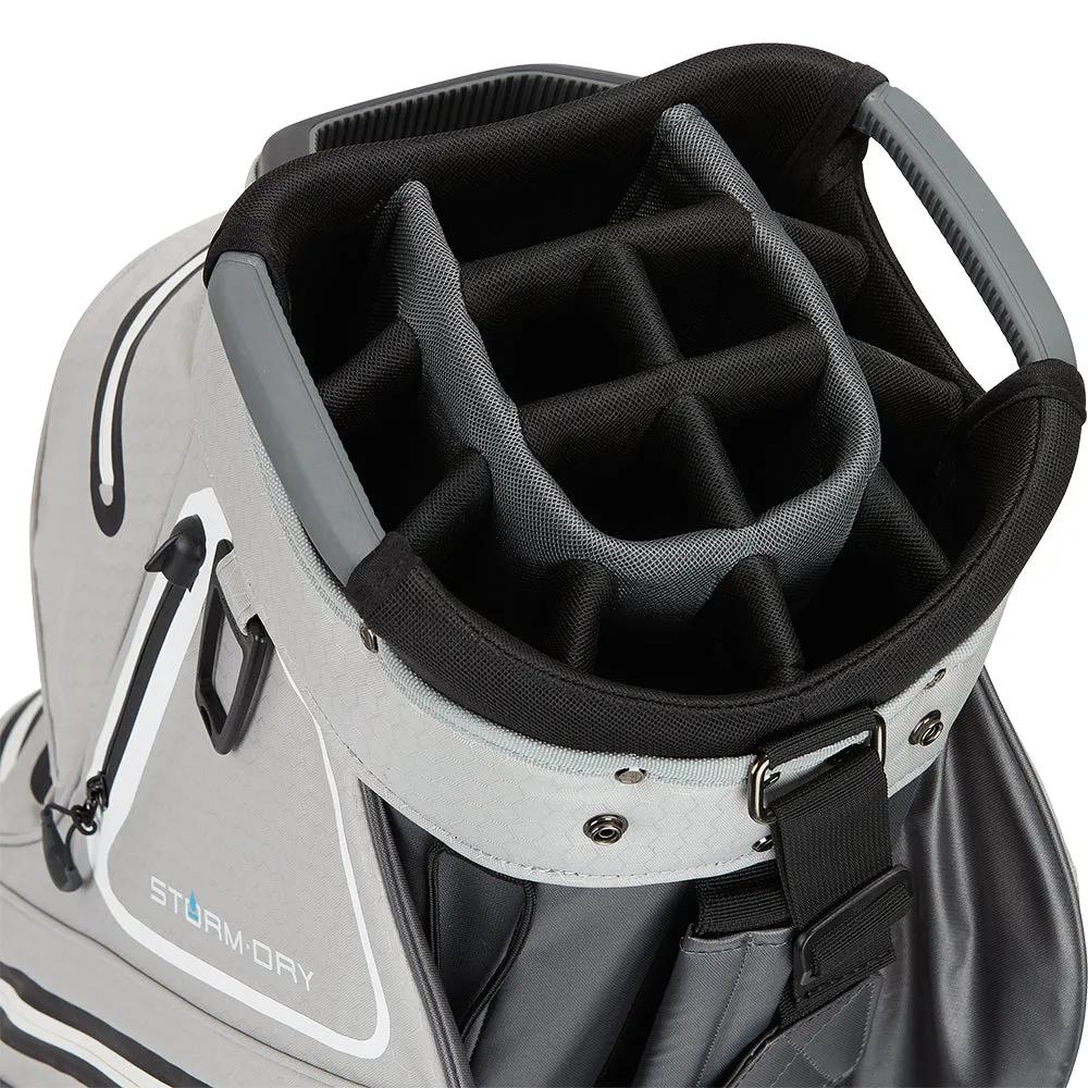 TaylorMade StormDry Cart Bag - Dark Grey/Light Grey, Golf accessories for beginners, Nike Air Zoom golf shoes