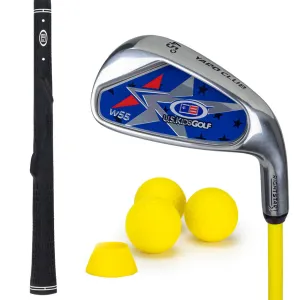Instant Favorite U.S. Kids Golf RS3-42 Junior Yard Club with 3 Yard Balls and Tee (42-45" Golfer Height) While Supplies Last, Bluetooth golf speaker, Golf organizer for car, Golf cart bag with 14 dividers