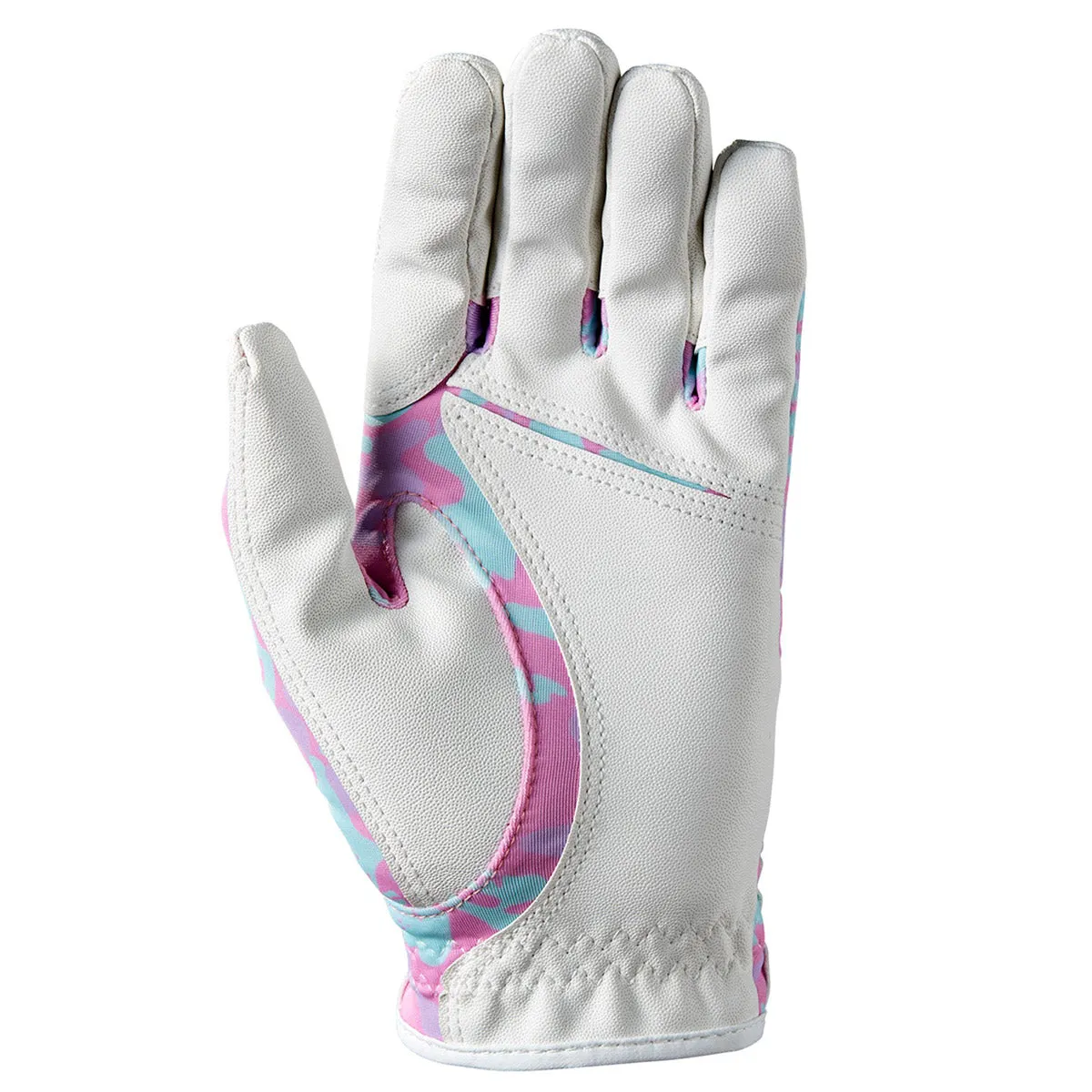 Wilson Junior All-Fit Golf Glove - White/Pink Camo, Vegan golf shoes
