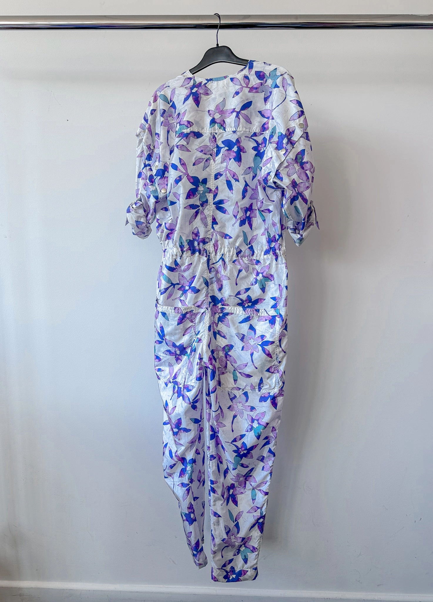 Isabel Marant Lympia Floral Print Shell Wrap Jumpsuit