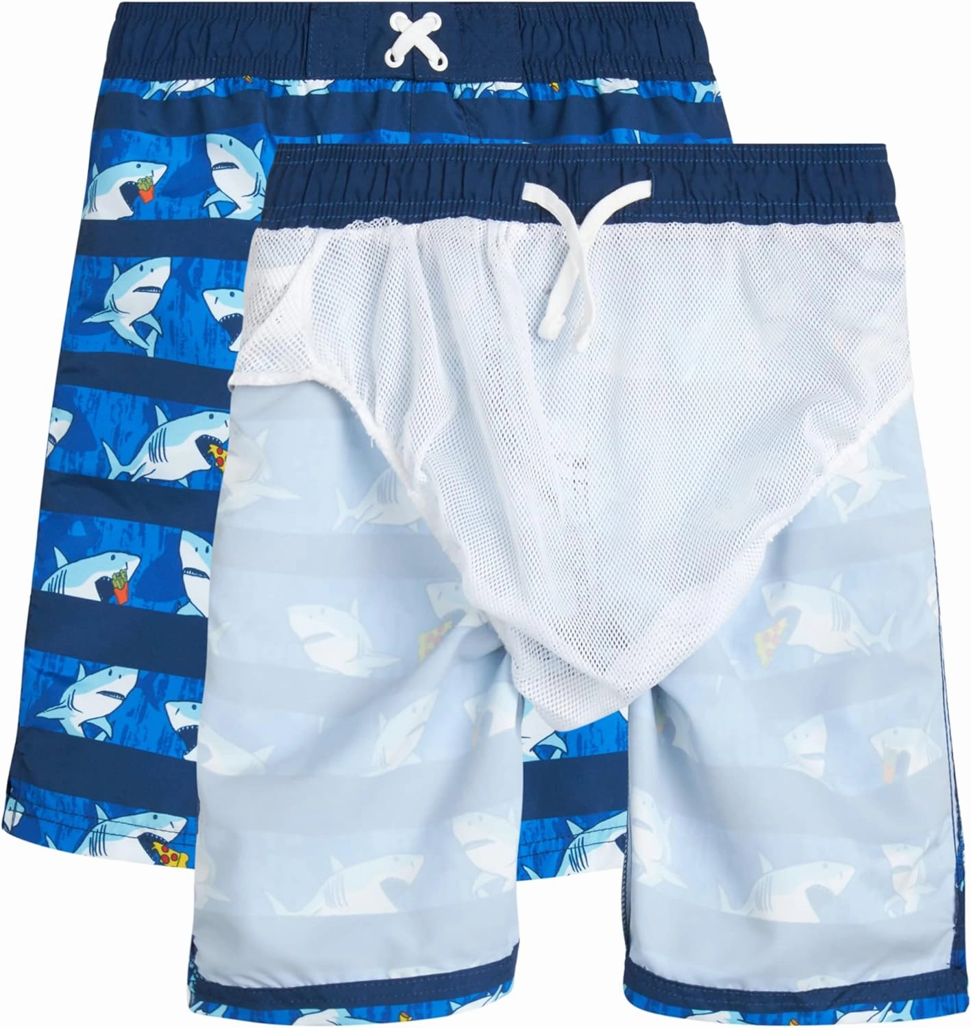 iXtreme Boys Rash Guard Set - 4 Piece UPF 50  Swim Shirt and Bathing Suit Trunks Rash Guard for Boys (Sizes: 12M-18)