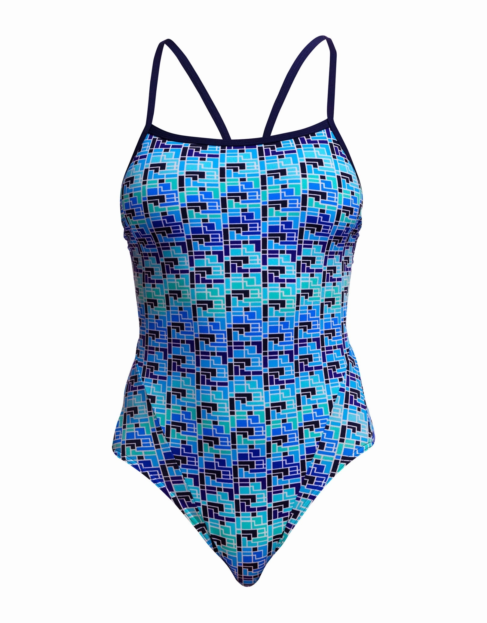 Jack Stack Single Strap Swimsuit - Blue