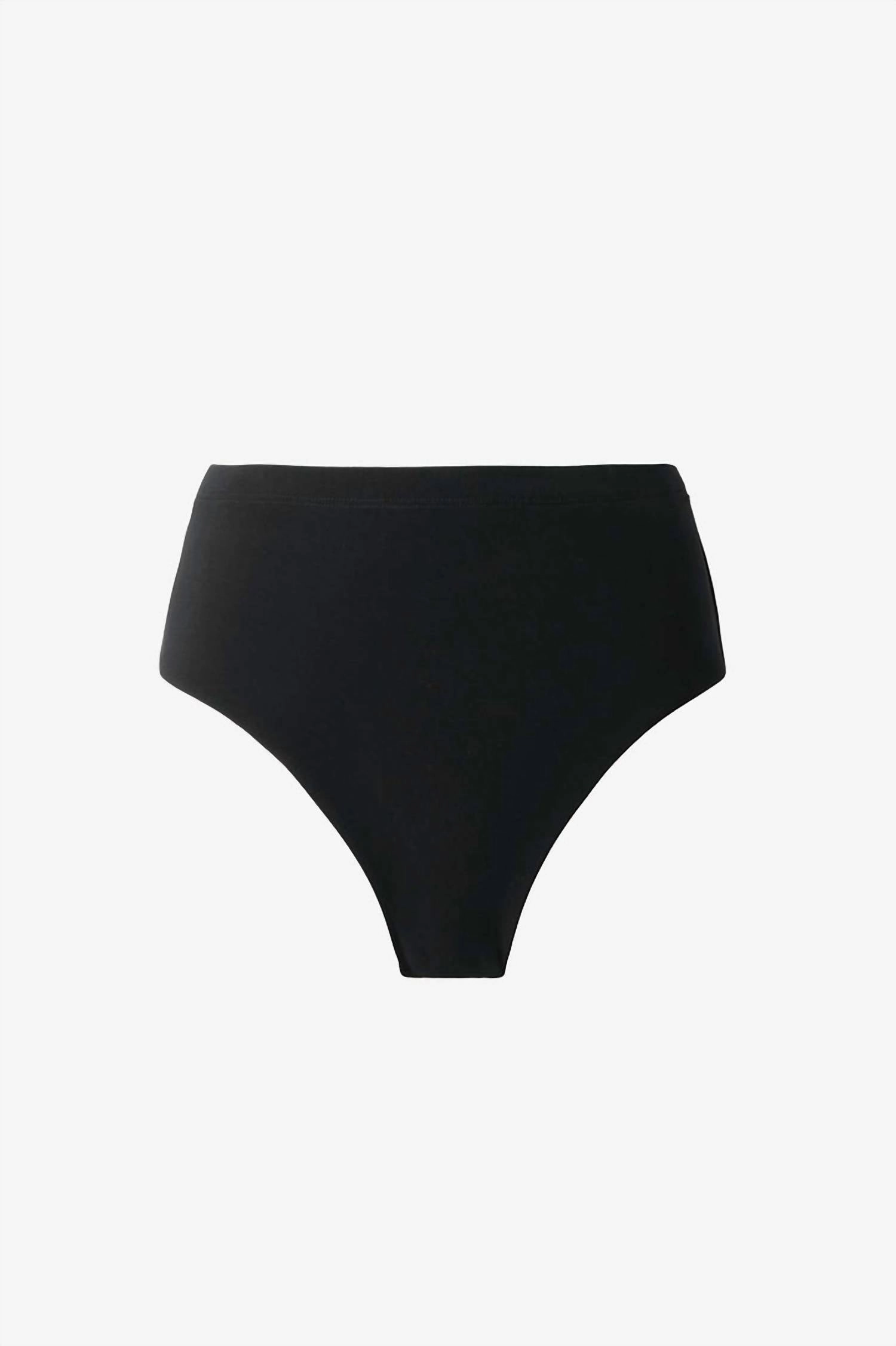Jersey Classic Brief Swim Bottom In Black