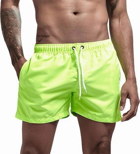 JIHUILAI Mens Swim Trunks Quick Dry Swim Shorts with Mesh Lining Beach Shorts Bathing Suits