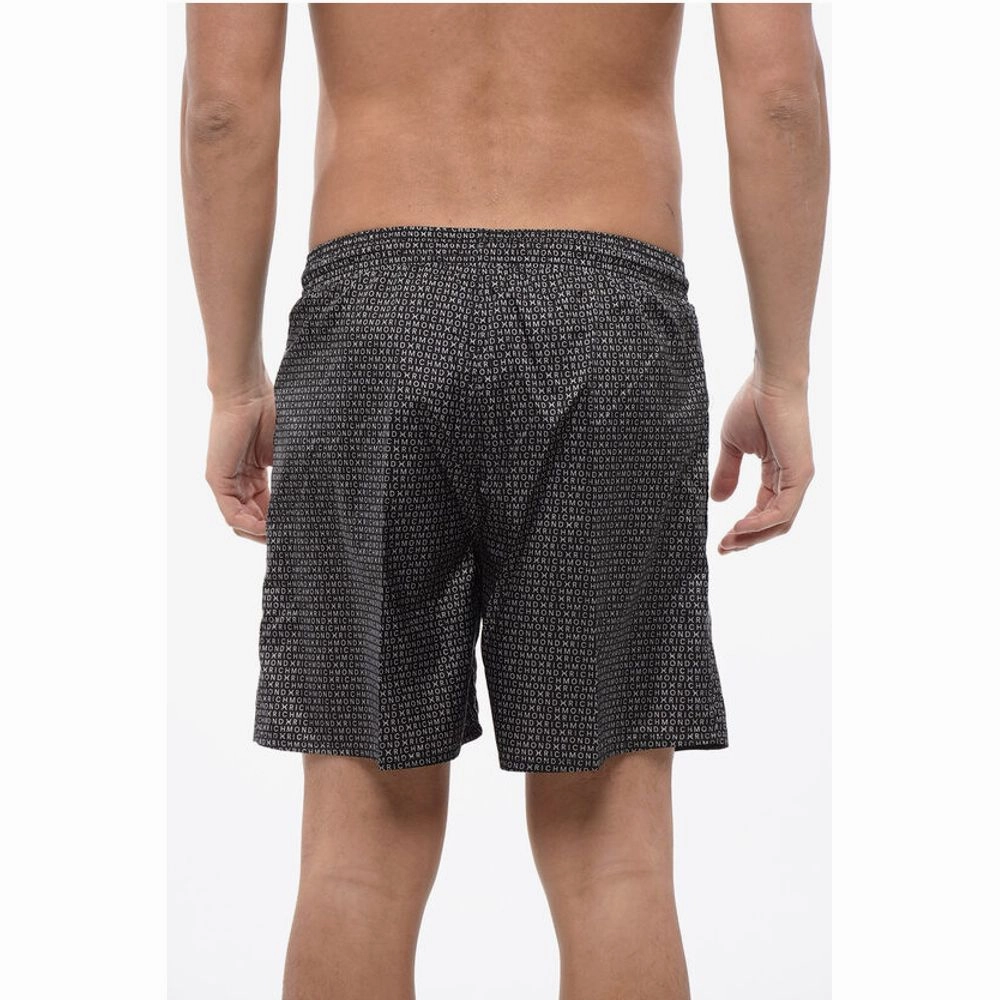 John Richmond Monogram Boxer Men's Swimsuit