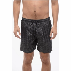 John Richmond Monogram Boxer Men's Swimsuit