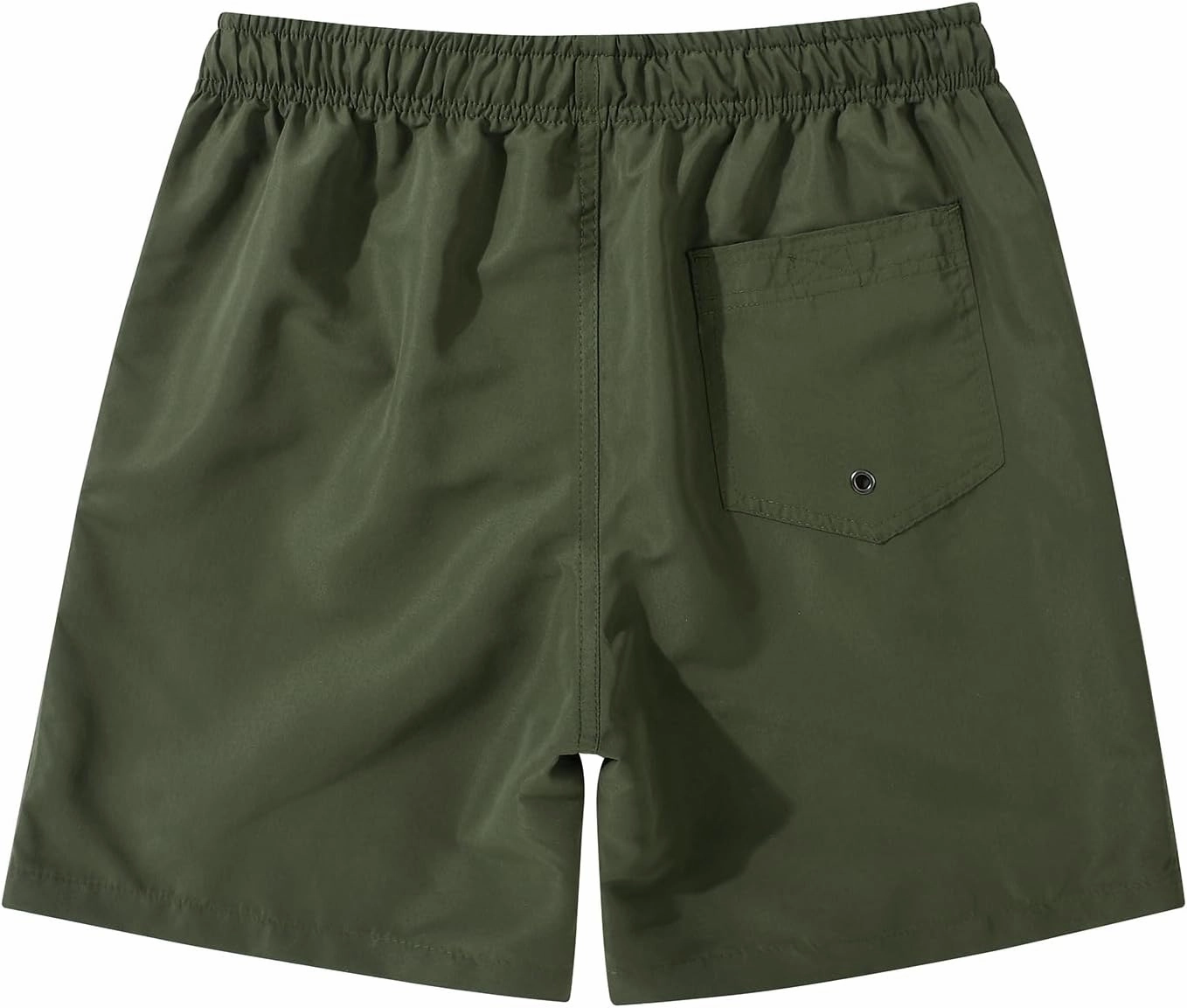 JOYSON Mens Swim Trunks Quick Dry Swim Shorts with Mesh Lining Solid Color Swimwear Bathing Suits