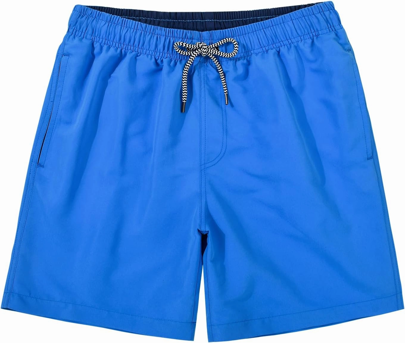 JOYSON Mens Swim Trunks Quick Dry Swim Shorts with Mesh Lining Solid Color Swimwear Bathing Suits