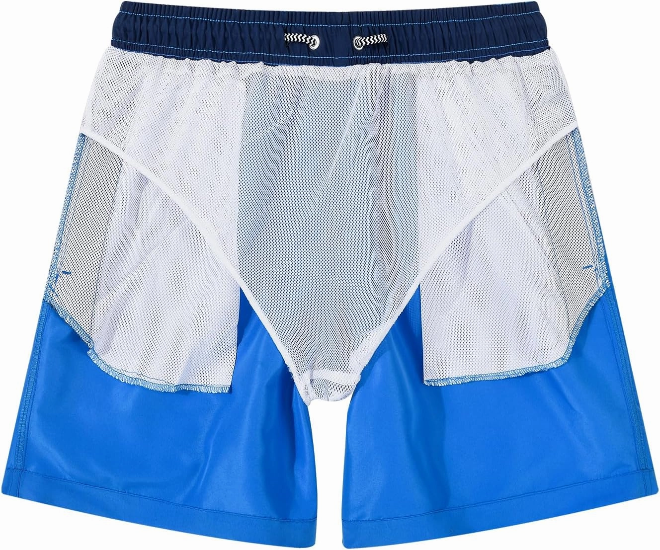 JOYSON Mens Swim Trunks Quick Dry Swim Shorts with Mesh Lining Solid Color Swimwear Bathing Suits