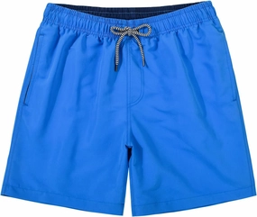 JOYSON Mens Swim Trunks Quick Dry Swim Shorts with Mesh Lining Solid Color Swimwear Bathing Suits