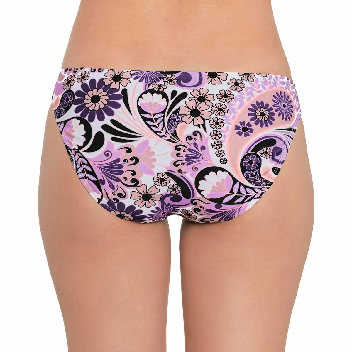 Juniors Womens Floral Print Hipster Swim Bottom Separates