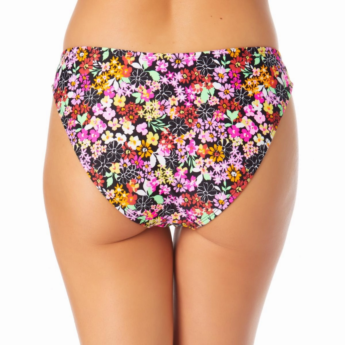 Juniors Womens Floral Print Hipster Swim Bottom Separates