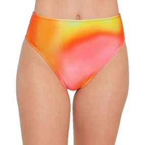 Juniors Womens High Waist Bikini Swim Bottom Separates