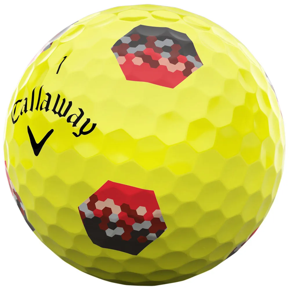 Callaway Chrome Tour TruTrack Golf Balls - Yellow - 3 Sleeve, Golf putter for beginners, Golf accessories for women, Golf travel case