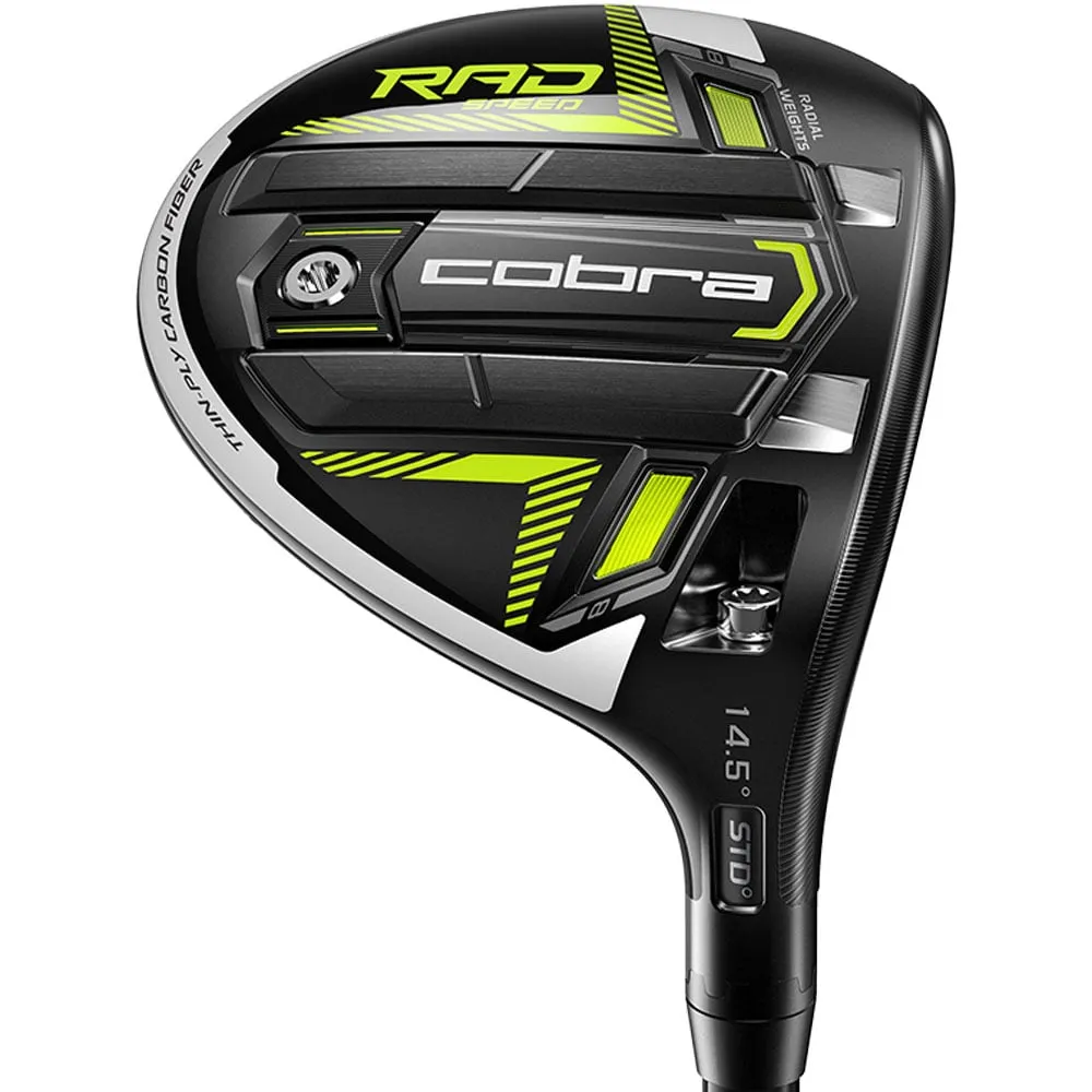 Just Arrived Cobra KING RADSPEED Fairway Wood Upgrade Your Gear, Golf cart bag with 14 dividers, Golf shaft puller tool, Golf alignment sticks