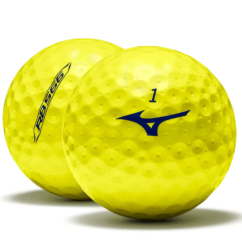 Mizuno RB566 Golf Balls - Yellow - 12 Pack, Compression golf socks