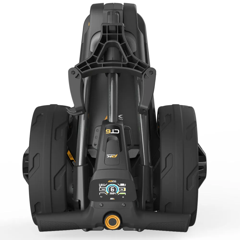 PowaKaddy CT6 EBS Electric Trolley - Gun Metal - 2025, Golf club regripping kit, Personalized golf balls, Golf divot tool