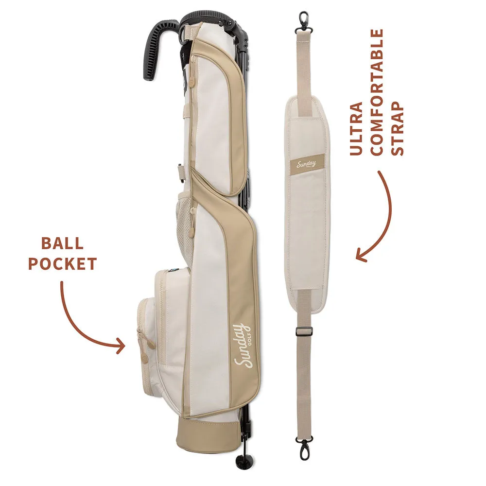 Sunday Golf Loma Pencil Stand Bag - Toasted Almond, Clearance golf clubs, Junior golf clubs set, Golf shaft puller tool