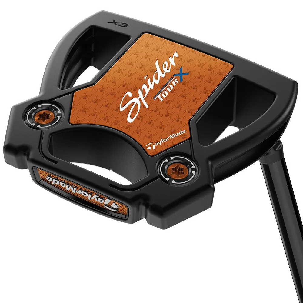 TaylorMade Spider Tour X Black Putter - Small Slant #3, Cadet size golf gloves