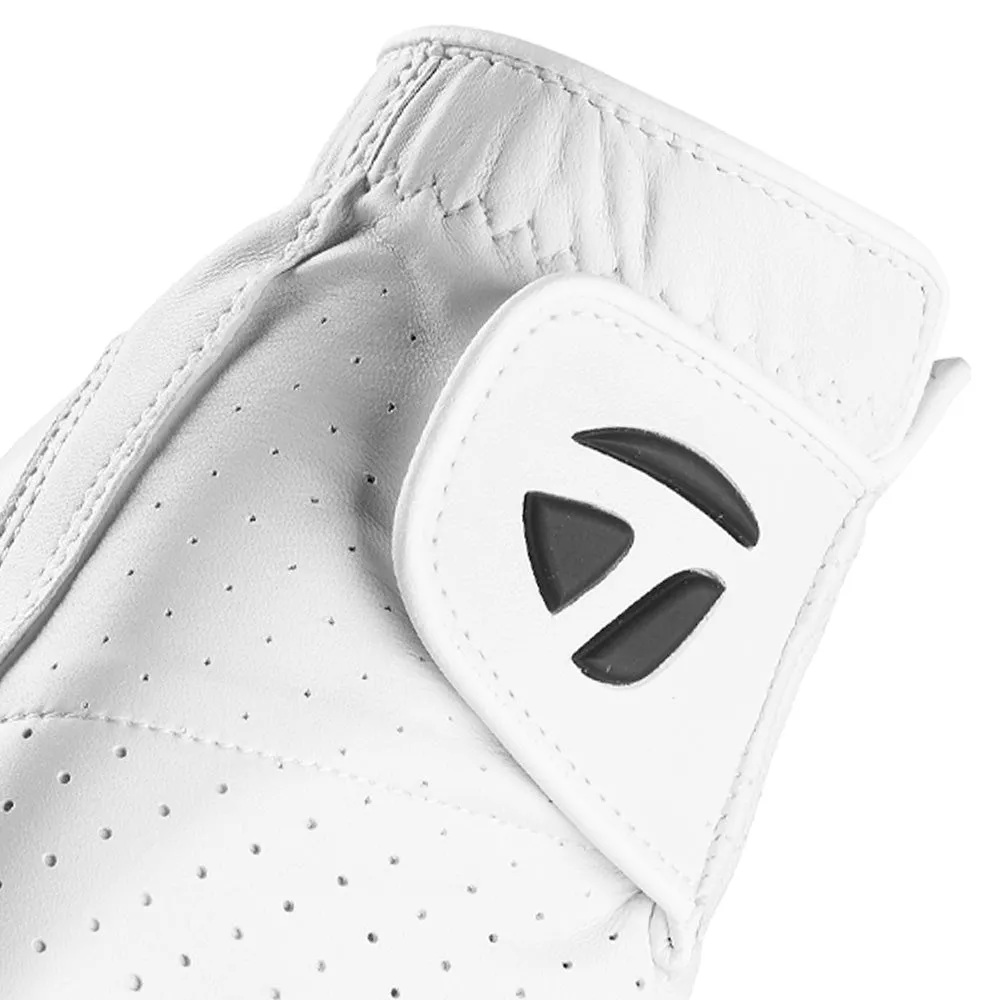TaylorMade Tour Preferred Motion Ladies Glove - White, Low compression golf balls