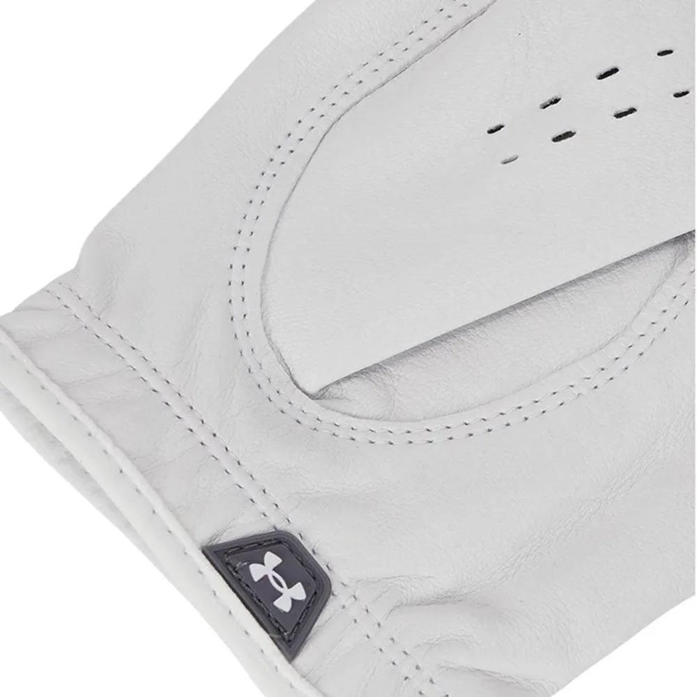 Under Armour Tour Leather Golf Glove - Castlerock/White, Custom golf head covers, Best golf irons