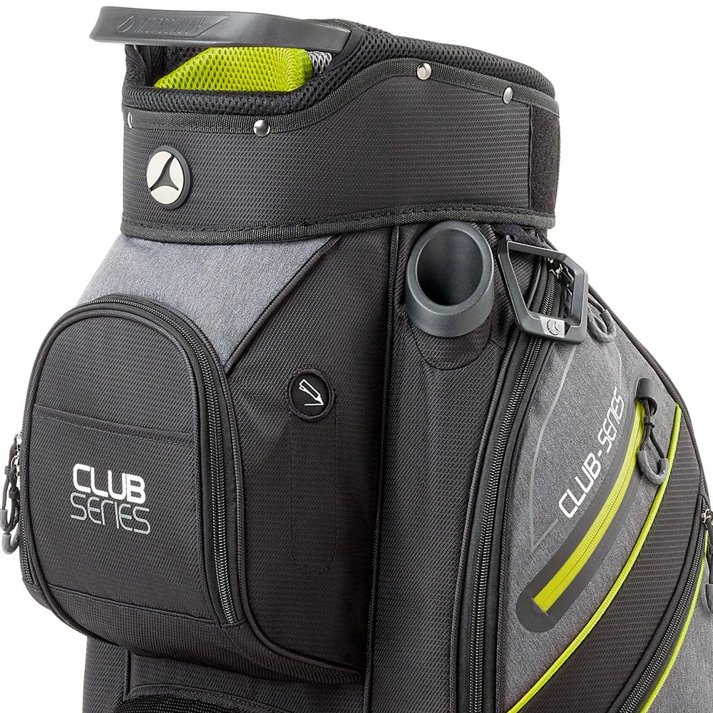 Motocaddy Club Series Cart Bag - Black/Lime, Golf alignment sticks