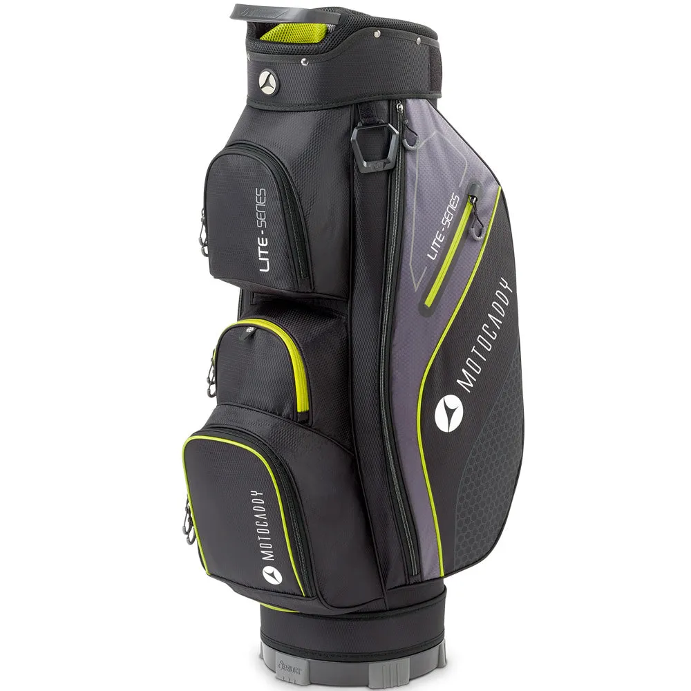 Just Dropped Motocaddy Lite Series Cart Bag - Black/Lime Editors Choice, Summer golf sale, Soft feel golf balls
