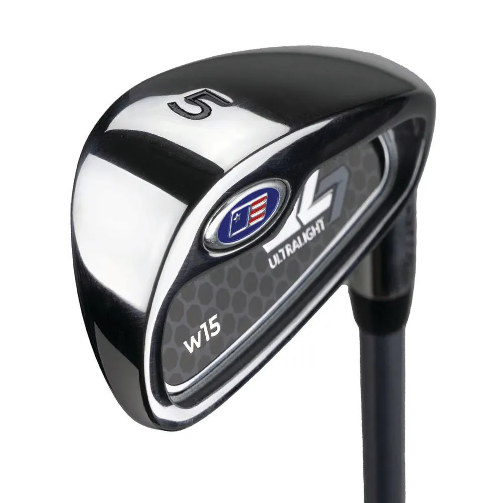 U.S Kids Golf Junior Ultralight 7 54 5 Iron - (54-57" Golfer Height), Low spin golf driver, Golf hitting mat