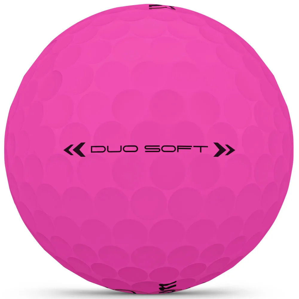 Wilson Staff Duo Soft Golf Balls - Pink - Double Dozen, Callaway golf set, USGA approved golf balls