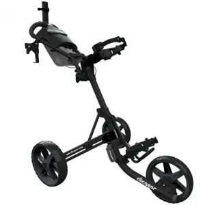 Just for You Clicgear 4.0 3-Wheel Push Trolley - Black Just Dropped, Golf club head covers, Waterproof golf bag cover
