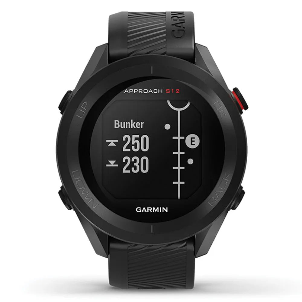 Garmin Approach S12 Golf GPS Watch - Black, Clearance golf clubs, Low compression golf balls, Golf practice balls