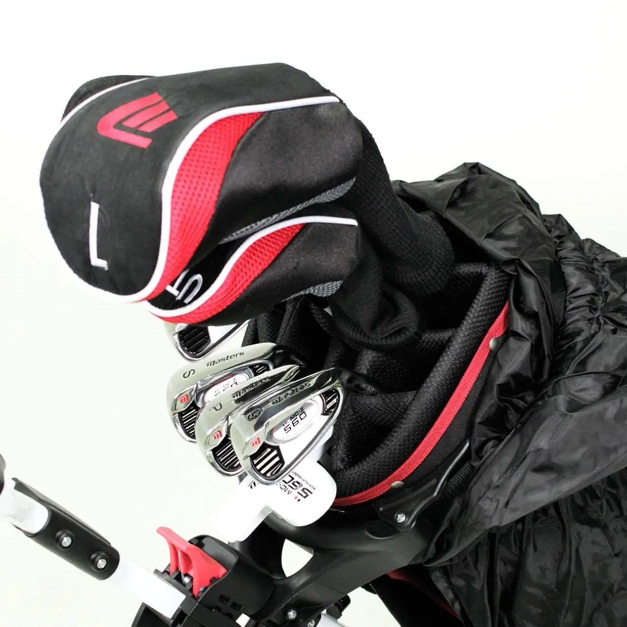 Masters StormMaster XRP Rain Cape Accessories - Game Black (Regular Packaging), Fingerless golf gloves, Golf mat for home, Golf posture corrector