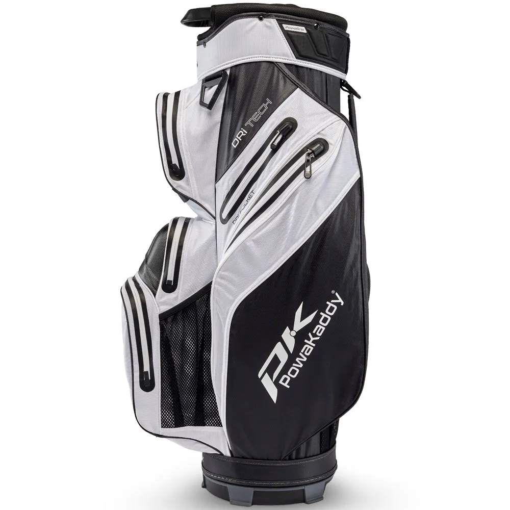 PowaKaddy Dri-TECH Waterproof Cart Bag -  White/Black, Golf accessories for women, Soft feel golf balls