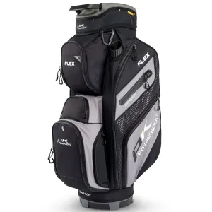 Just for You PowaKaddy FLEX Cart Bag -  Grey/Black Loved by Thousands, MOI golf club technology