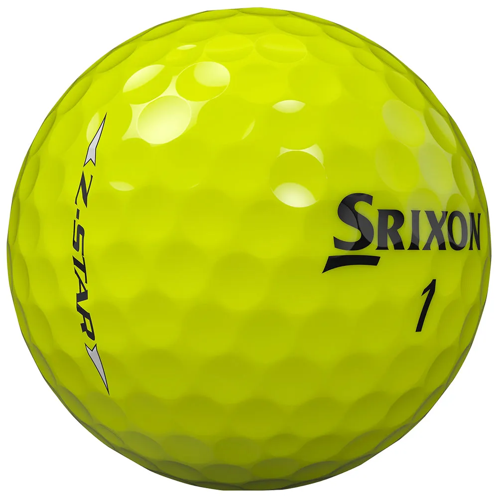 Srixon Z-Star Golf Balls - Yellow - 12 Pack, Cheap golf equipment, Forged vs cast irons, Golf cleats replacement