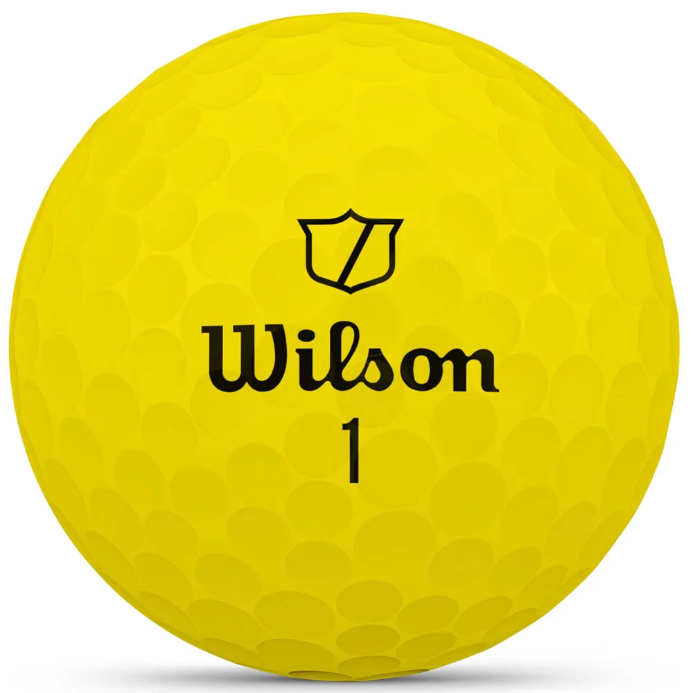 Wilson Staff Duo Soft Golf Balls - Yellow - Double Dozen, Golf cart cup holder, Airline approved golf bag, Personalized golf bag