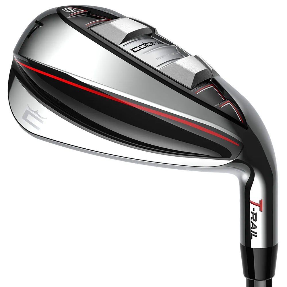 Cobra T-Rail Hybrid Irons - Graphite, Personalized golf bag