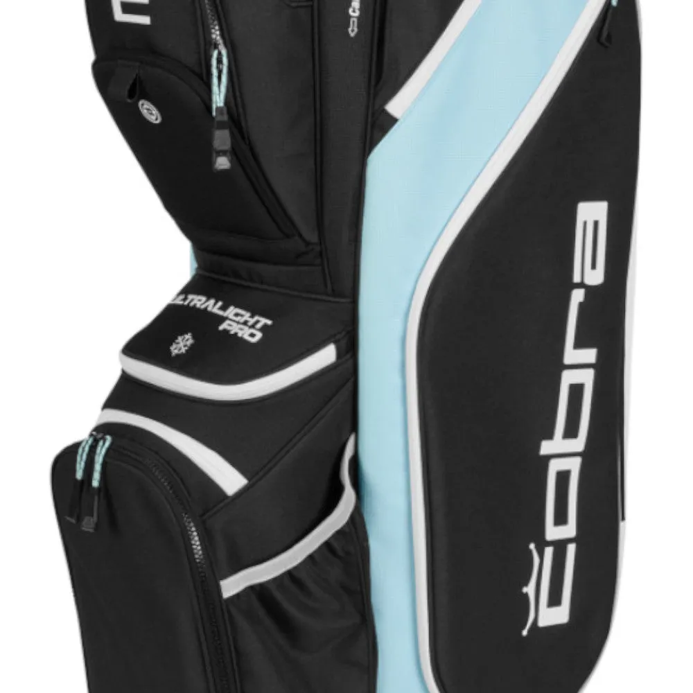Cobra Ultralight Pro Cart Bag - Puma Black/Cool Blue, Personalized golf balls, FootJoy golf shoes, Team golf uniforms