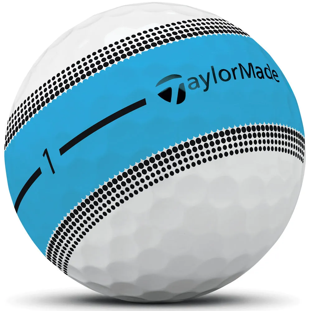 TaylorMade Tour Response Stripe Balls - Neon Multi - 12 Pack, Golf travel essentials, Used golf clubs near me